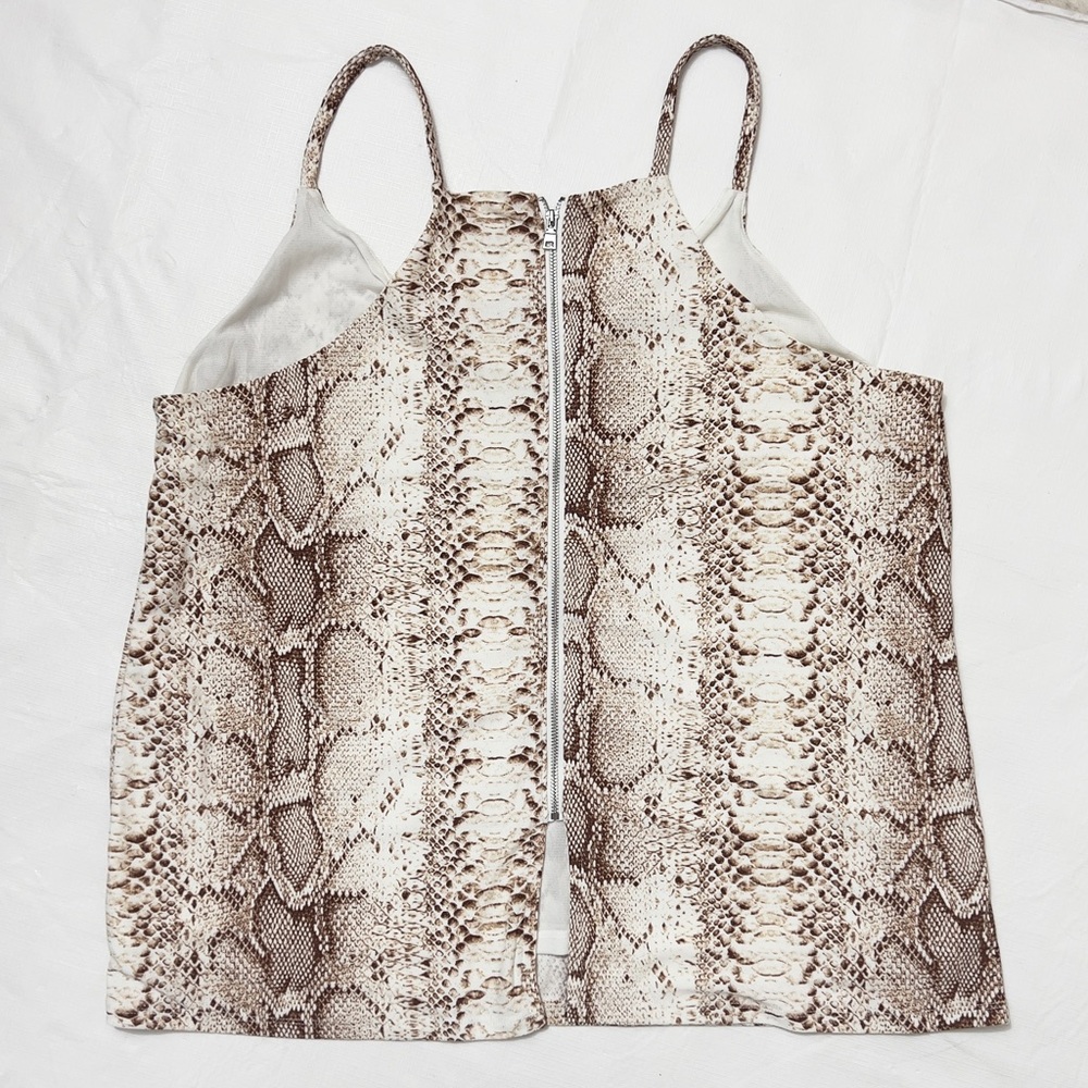 BAR III Snake/Python Print Tank Top - Picture 4 of 11